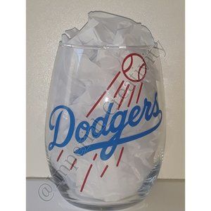 DODGERS Wine Glass